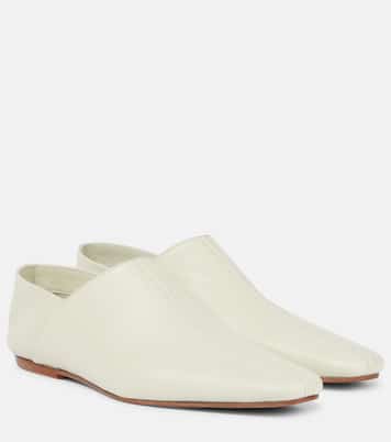 Leather slip-on shoes | Dries Van Noten