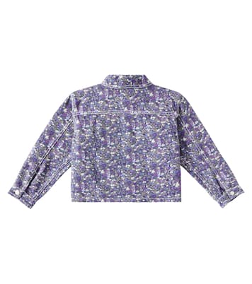 Eliza floral denim jacket | Bonpoint