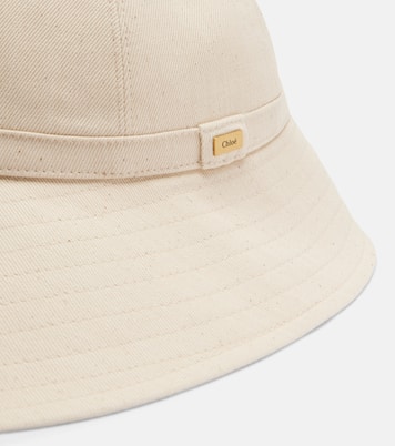 Cotton-blend bucket hat | Chloé