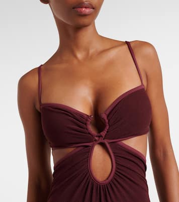 Badeanzug aus Frottee | Johanna Ortiz