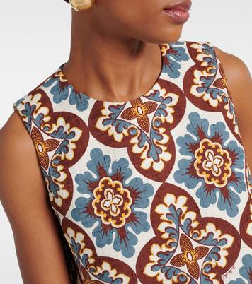 Top La Scala de algodón estampado | La DoubleJ