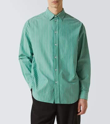 Chemise Miller rayée en coton | The Row