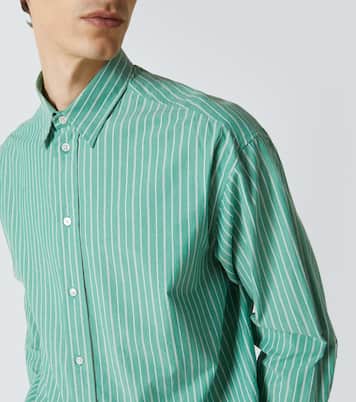 Chemise Miller rayée en coton | The Row
