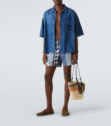 Paula's Ibiza Rio suede espadrilles | Loewe