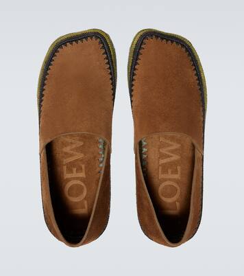 Paula's Ibiza Rio suede espadrilles | Loewe