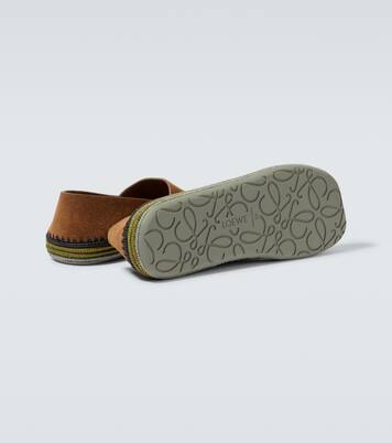 Paula's Ibiza Rio suede espadrilles | Loewe