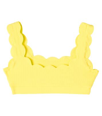 Palm Springs scalloped bikini top | Marysia Bumby