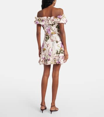 Robe Jardin Mutisia en coton à fleurs | Agua by Agua Bendita