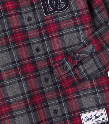 DG plaid shirt | Dolce&Gabbana Kids