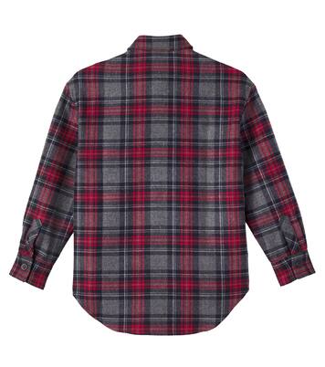 DG plaid shirt | Dolce&Gabbana Kids