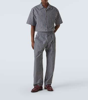 Striped bowling shirt | Bottega Veneta
