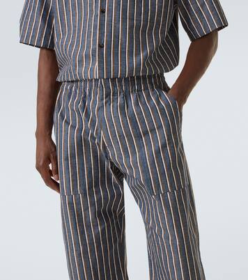 Striped bowling shirt | Bottega Veneta