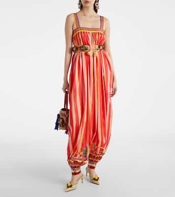 Printed cotton jumpsuit | Dolce&Gabbana