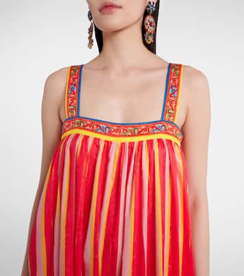 Printed cotton jumpsuit | Dolce&Gabbana