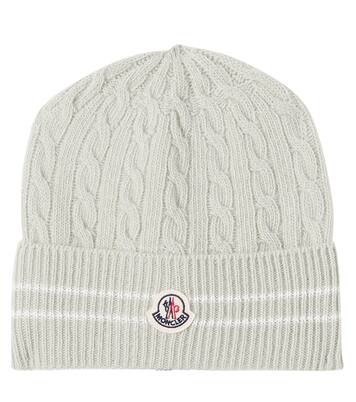 Berretto in lana vergine con logo | Moncler Enfant