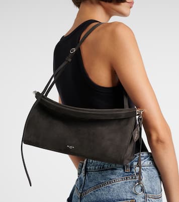 Sac Le Clic East West Medium en cuir | Alaïa