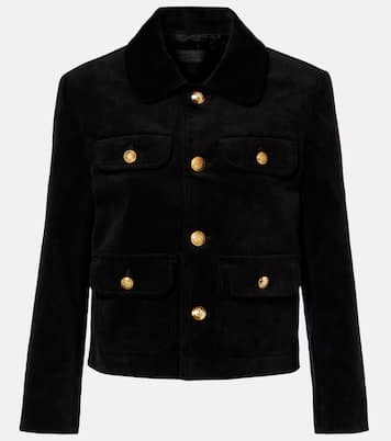 Chaqueta Chamonix cropped en mezcla de algodón | Nili Lotan