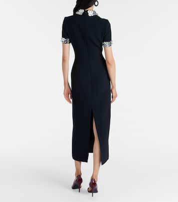 Embellished cady midi dress | David Koma