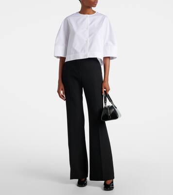 Schlaghose Mid-Rise aus Wolle | Givenchy