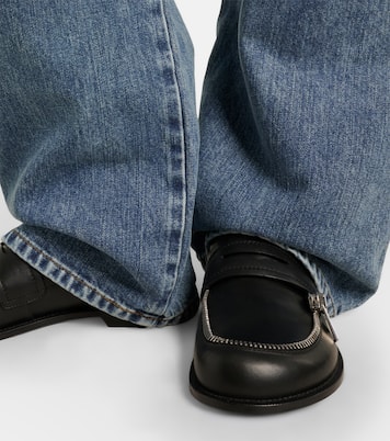 Leather loafers | JW Anderson