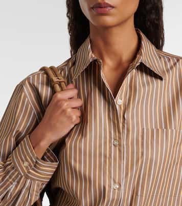 Yoshi striped cotton-blend twill shirt | Leset