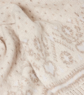 Lucerne Fair Isle cashmere scarf | Khaite