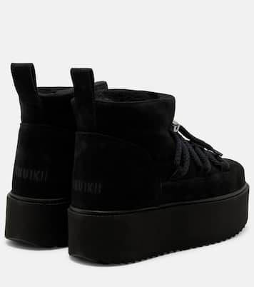 Classic Low suede platform snow boots  | Inuikii