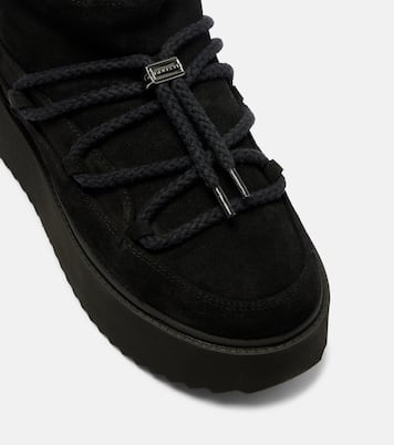 Classic Low suede platform snow boots  | Inuikii