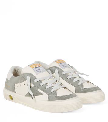 Sneakers May aus Leder und Veloursleder | Golden Goose Kids