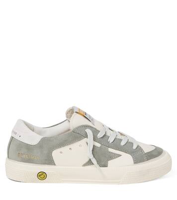 Sneakers May aus Leder und Veloursleder | Golden Goose Kids
