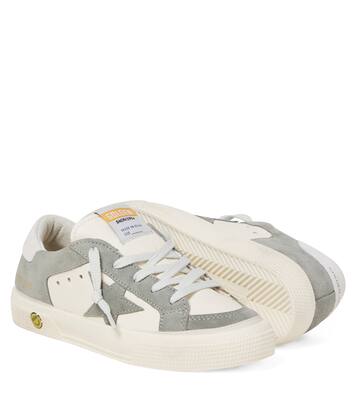 Sneakers May aus Leder und Veloursleder | Golden Goose Kids