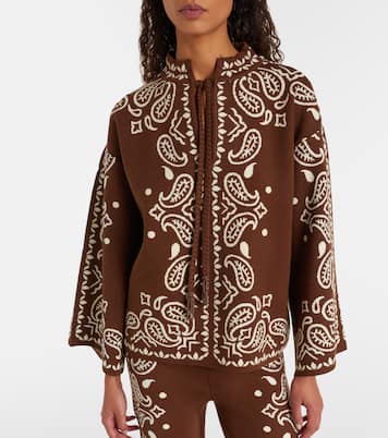 Top in maglia paisley | Farm Rio