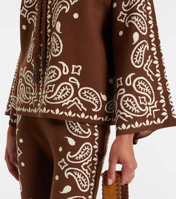 Top in maglia paisley | Farm Rio