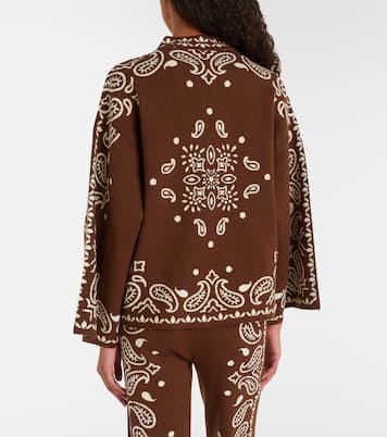 Top in maglia paisley | Farm Rio