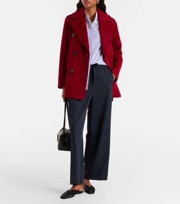 Pantaloni  a gamba larga Argenta in lana vergine | 'S Max Mara