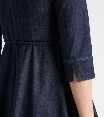 Vela embellished belted denim midi dress | 'S Max Mara