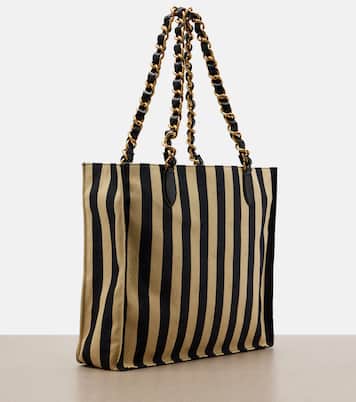 Borsa Laseine Large a righe | Valentino Garavani