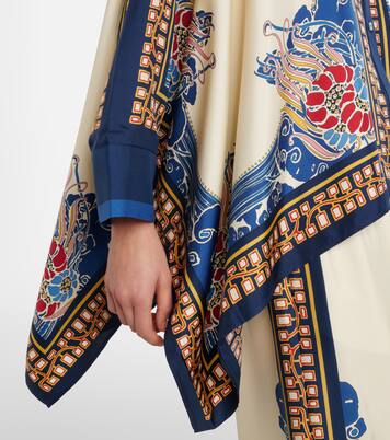 Bedrucktes Hemd Foulard aus Seiden-Twill | La DoubleJ