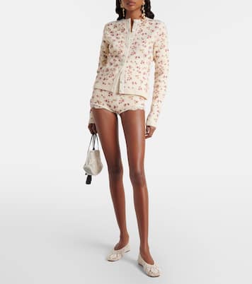 Wool, silk, and cashmere cardigan | Magda Butrym