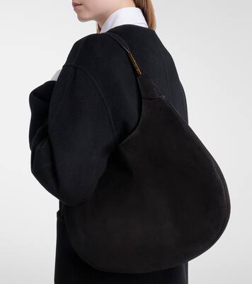 Florence Large suede shoulder bag | Savette