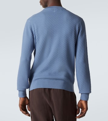 Cotton and silk sweater | Canali