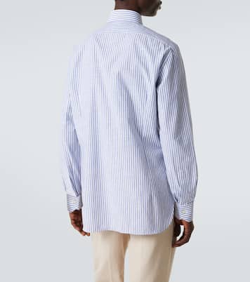 Striped cotton shirt  | Kiton