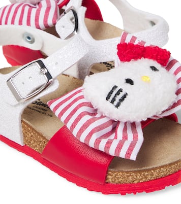 x Hello Kitty bow-detail sandals | Monnalisa