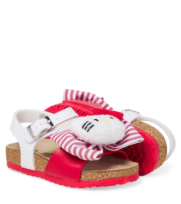 x Hello Kitty bow-detail sandals | Monnalisa