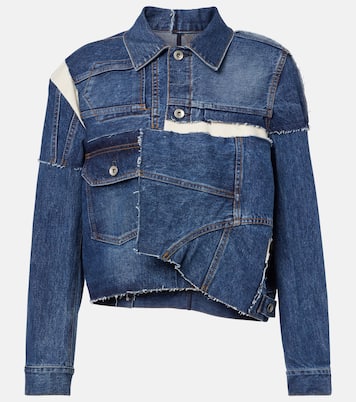 Patchwork denim jacket | Sacai