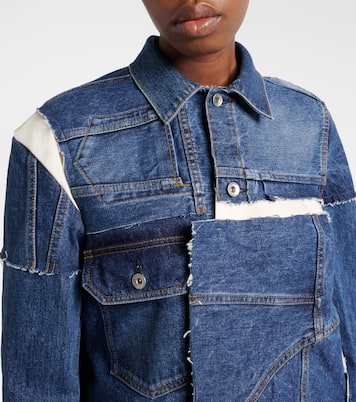 Patchwork denim jacket | Sacai
