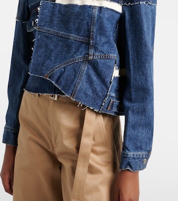 Patchwork denim jacket | Sacai