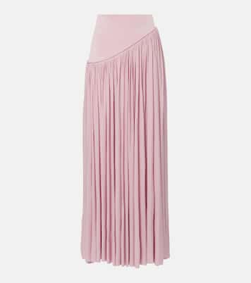 Alchemy asymmetric jersey maxi skirt | Zimmermann