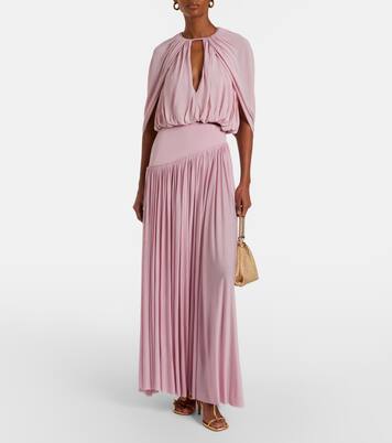 Alchemy asymmetric jersey maxi skirt | Zimmermann