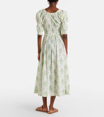 Midikleid Ischia aus Baumwolle | Dôen